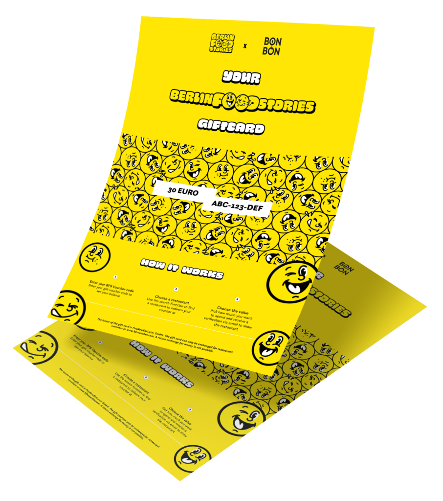 Buy the Berlin Food Stories Voucher for Berlin Restaurant voucher
